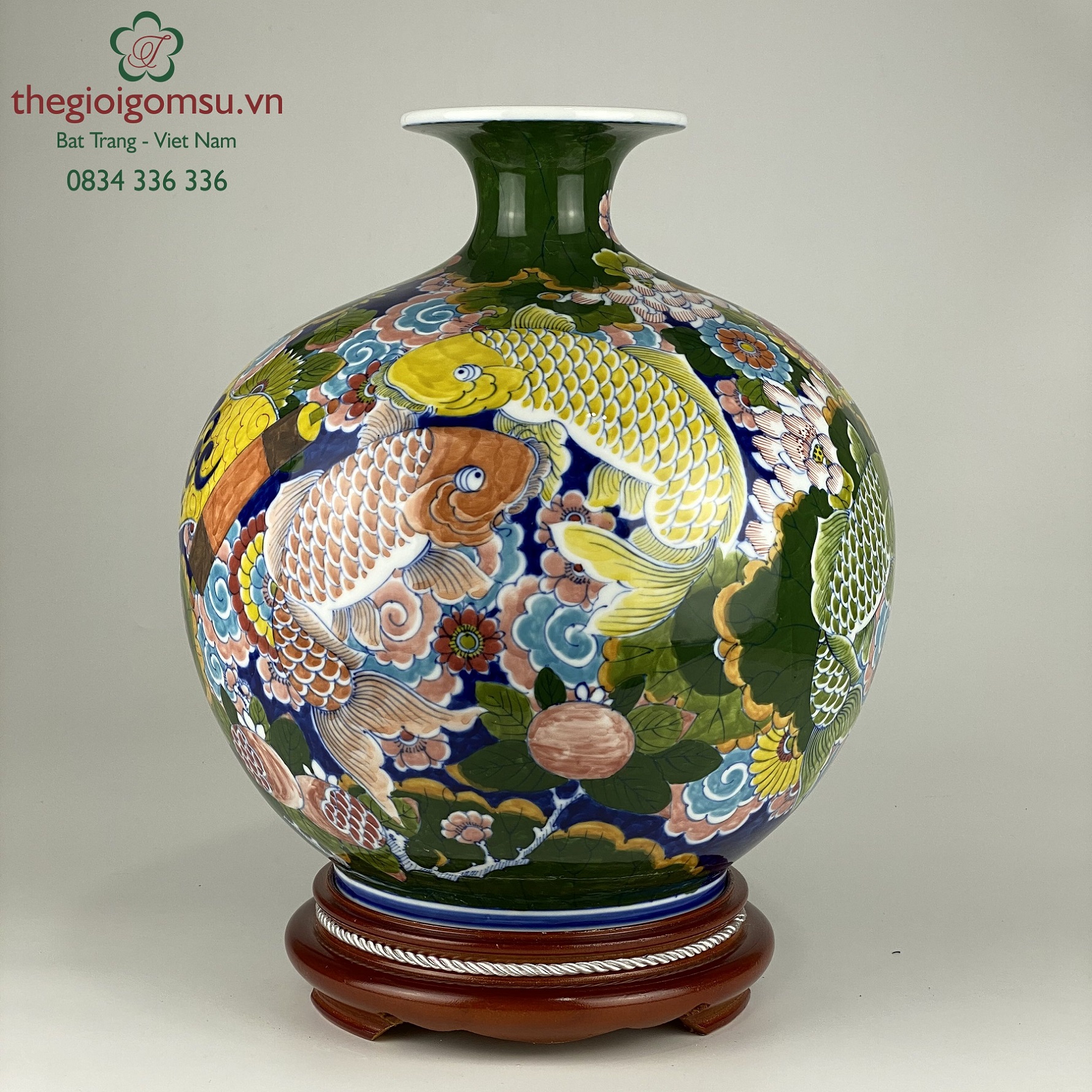 Bình hút tài lộc "Phước đức tài lộc" 2