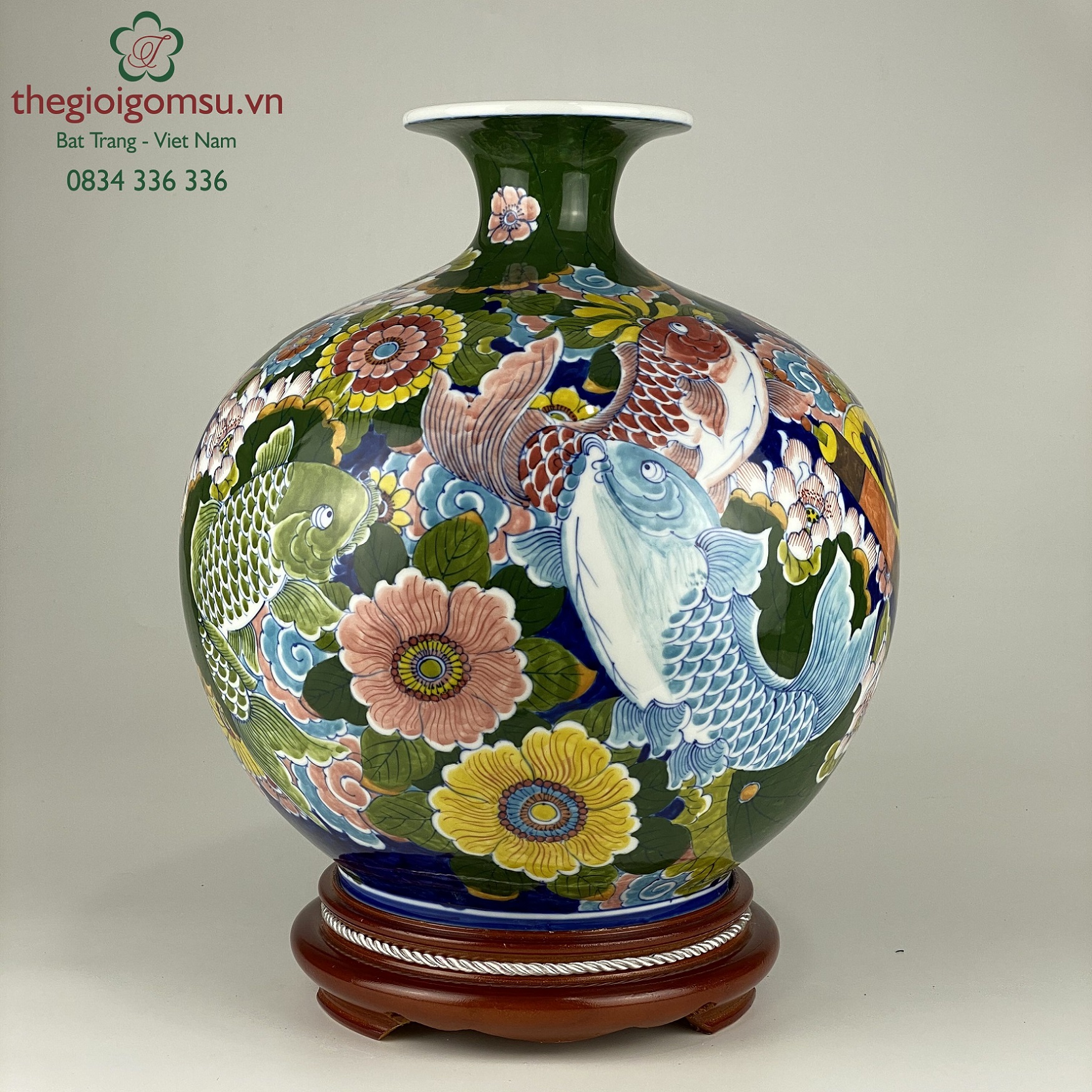 Bình hút tài lộc "Phước đức tài lộc" 2