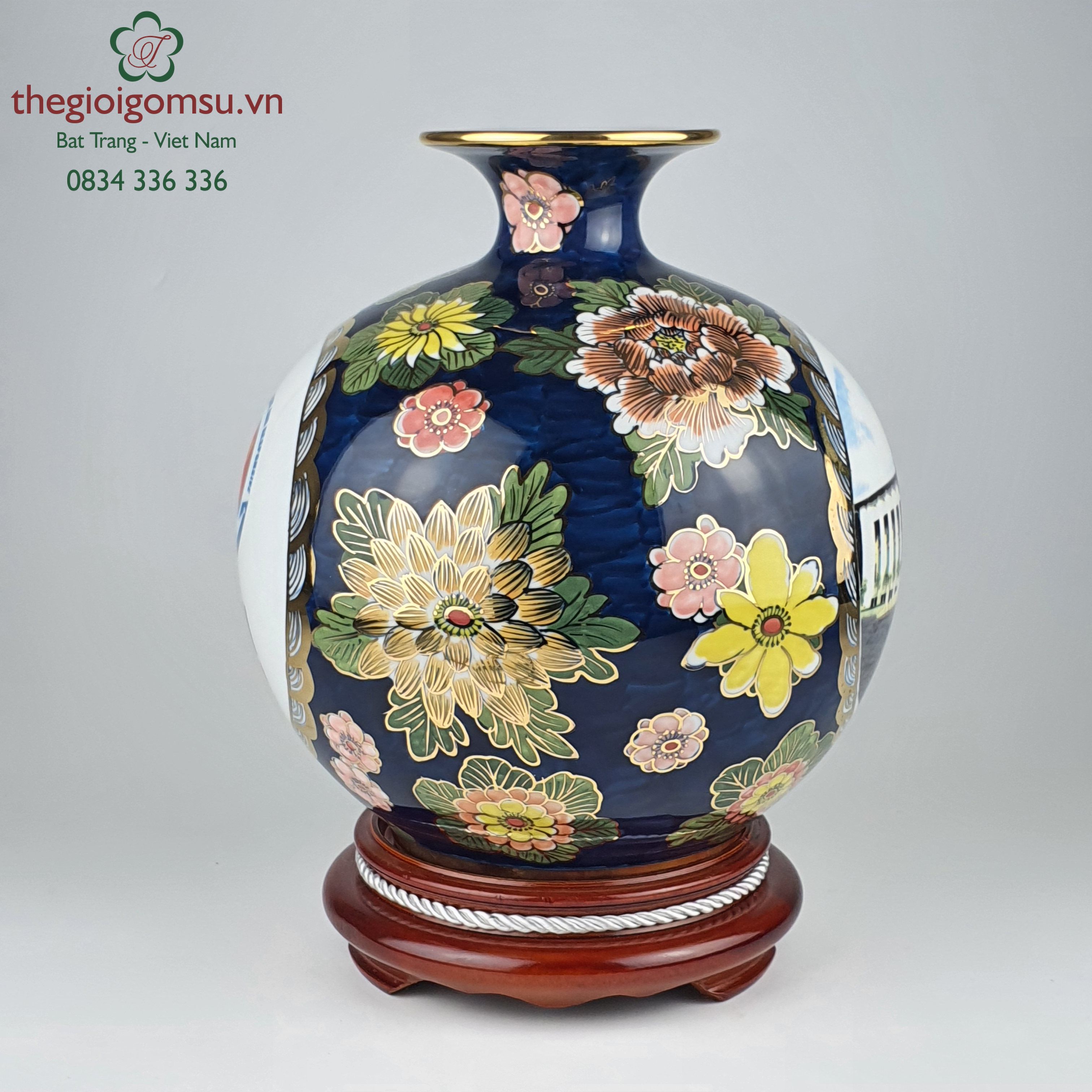 Bình Hút Lộc 2 mặt in logo ngân hàng.