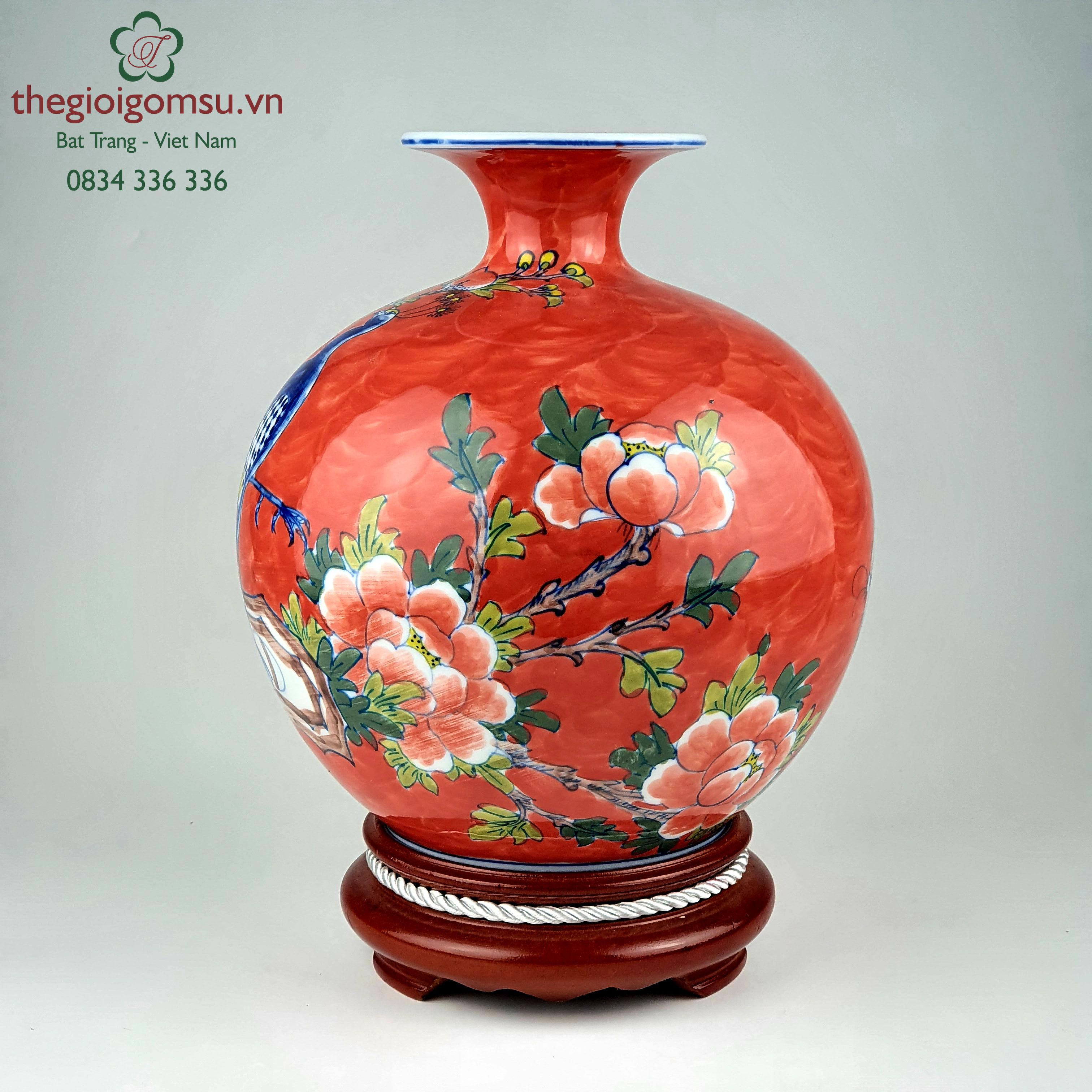 Bình hút tài lộc huyết dụ" Công Thành Danh Toại"