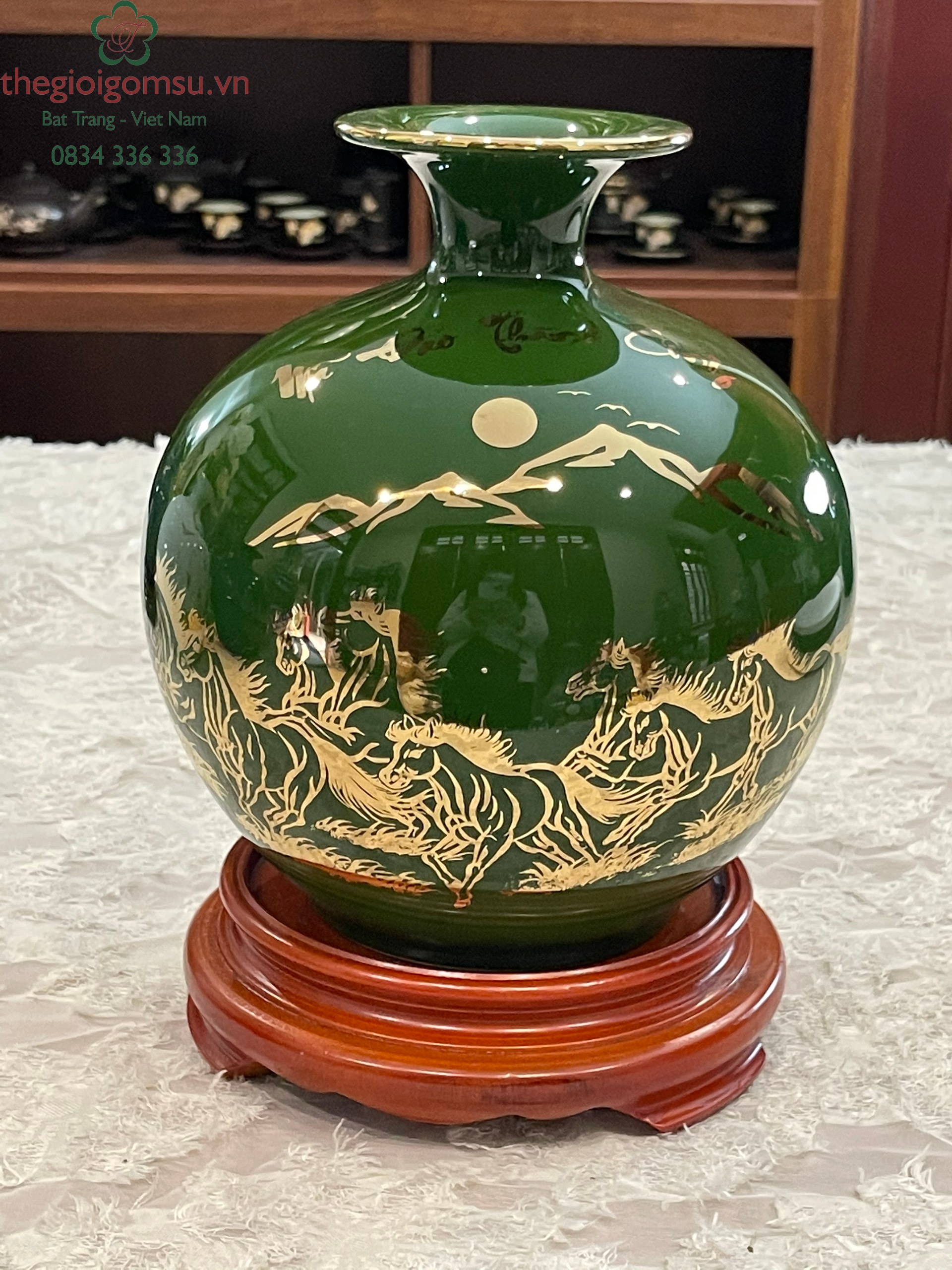 Bình hút Tài Lộc In Logo quà tặng Cơ Quan Đoàn Thể Nhà Nước