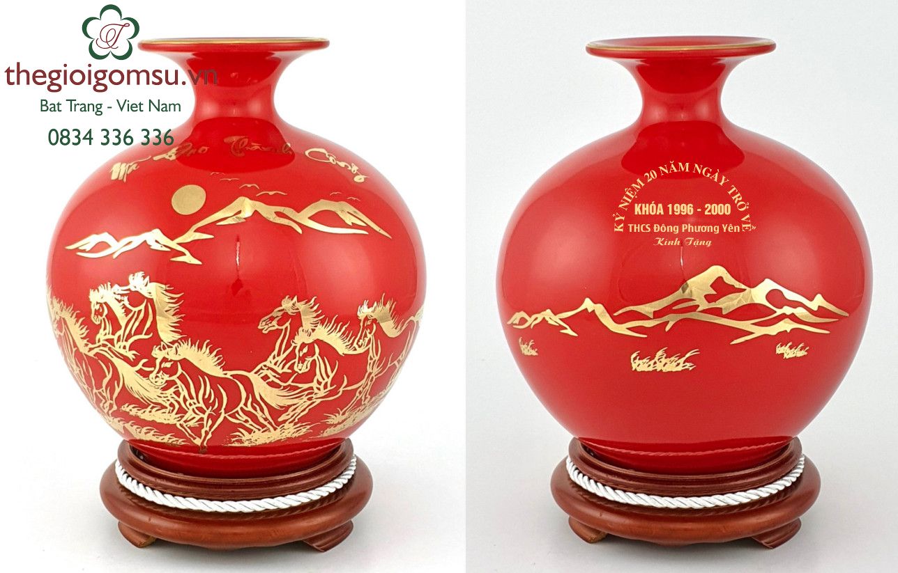 Bình Hút Tài Lộc  in logo theo Hợp Đồng