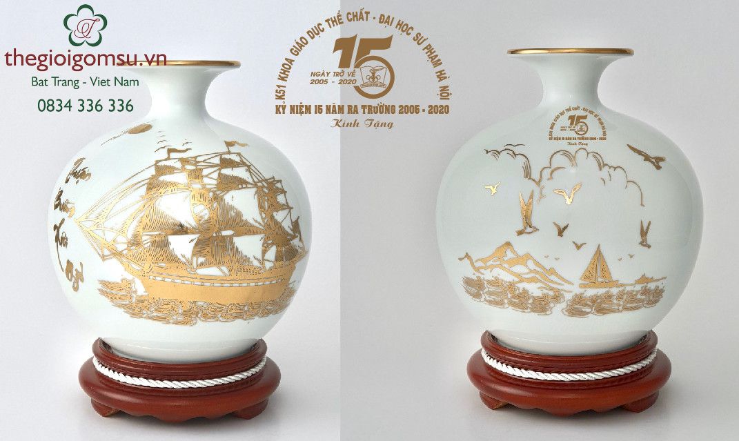 Bình Hút Tài Lộc  in logo theo Hợp Đồng