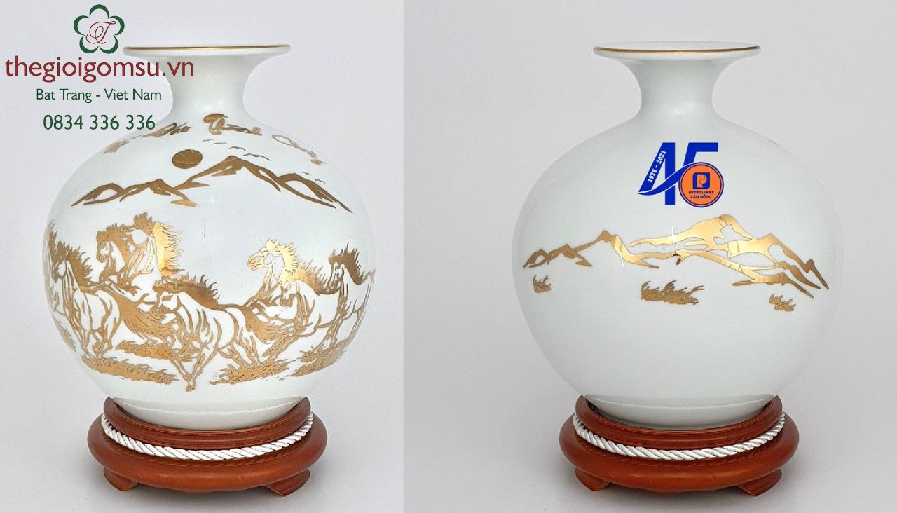 Bình Hút Tài Lộc  in logo theo Hợp Đồng