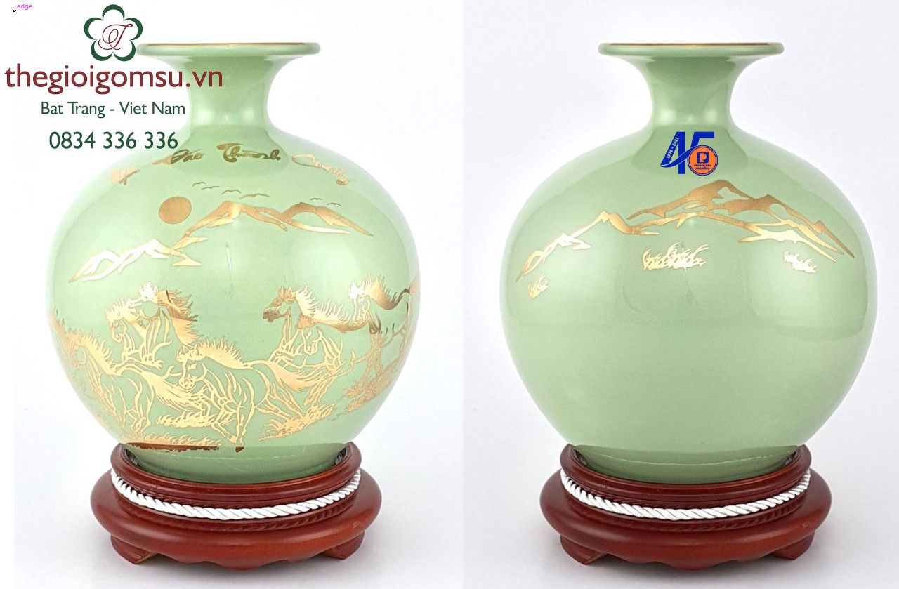 Bình Hút Tài Lộc  in logo theo Hợp Đồng