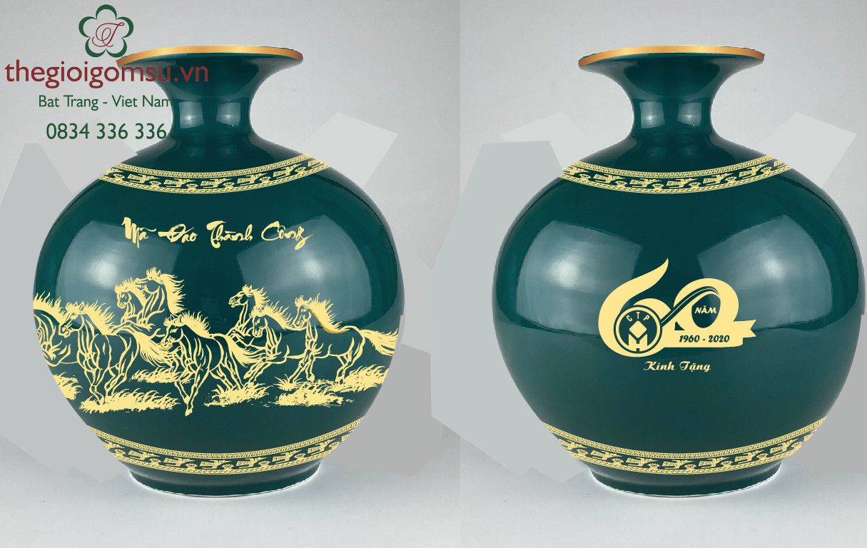 Bình Hút Tài Lộc  in logo theo Hợp Đồng