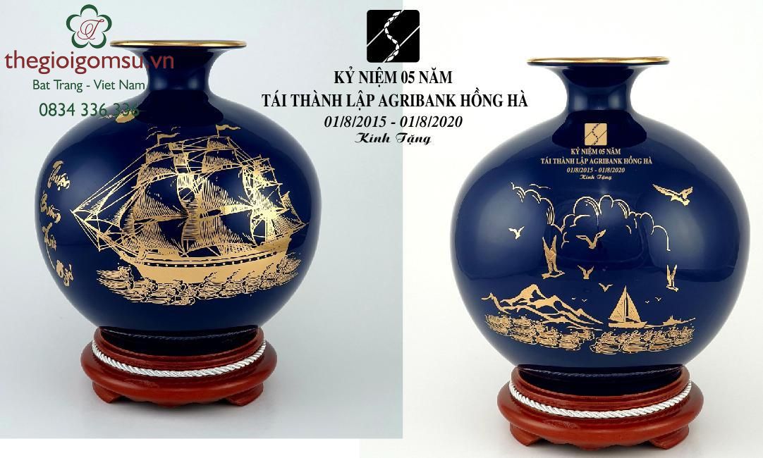 Bình Hút Tài Lộc  in logo theo Hợp Đồng