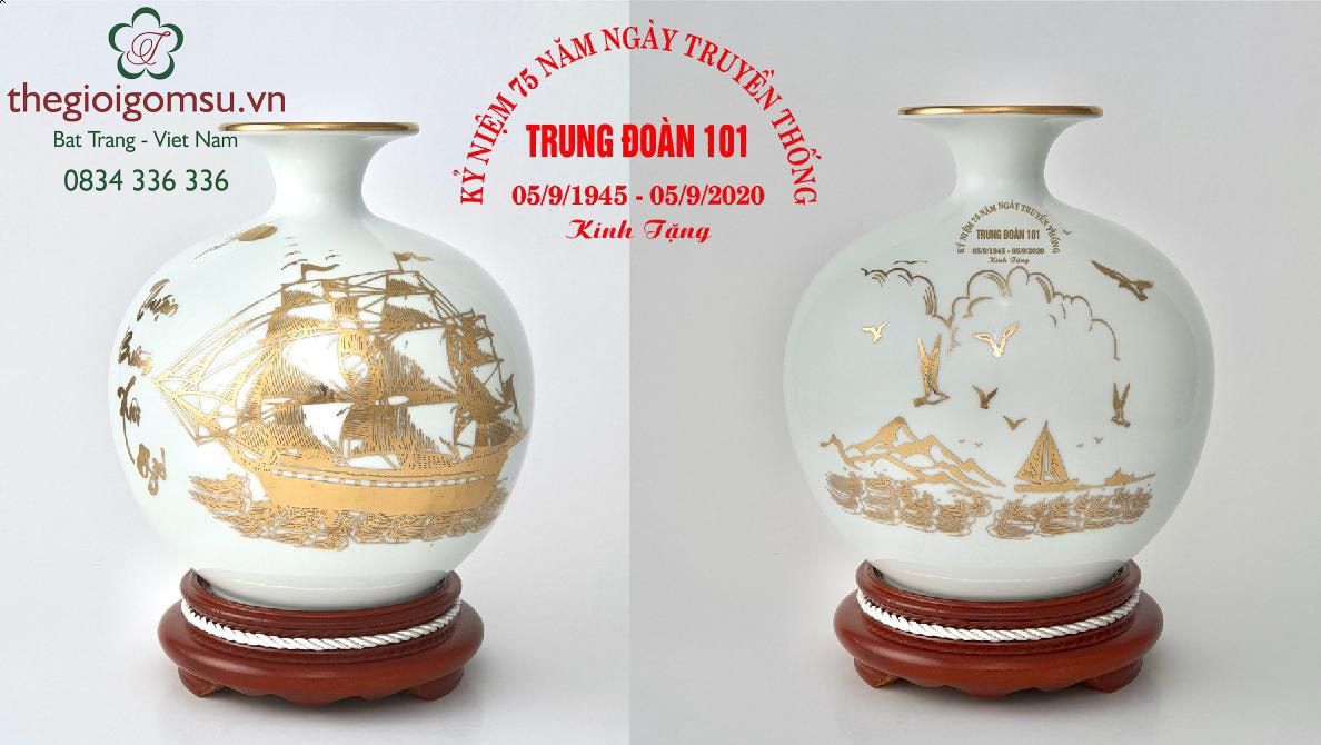 Bình Hút Tài Lộc  in logo theo Hợp Đồng