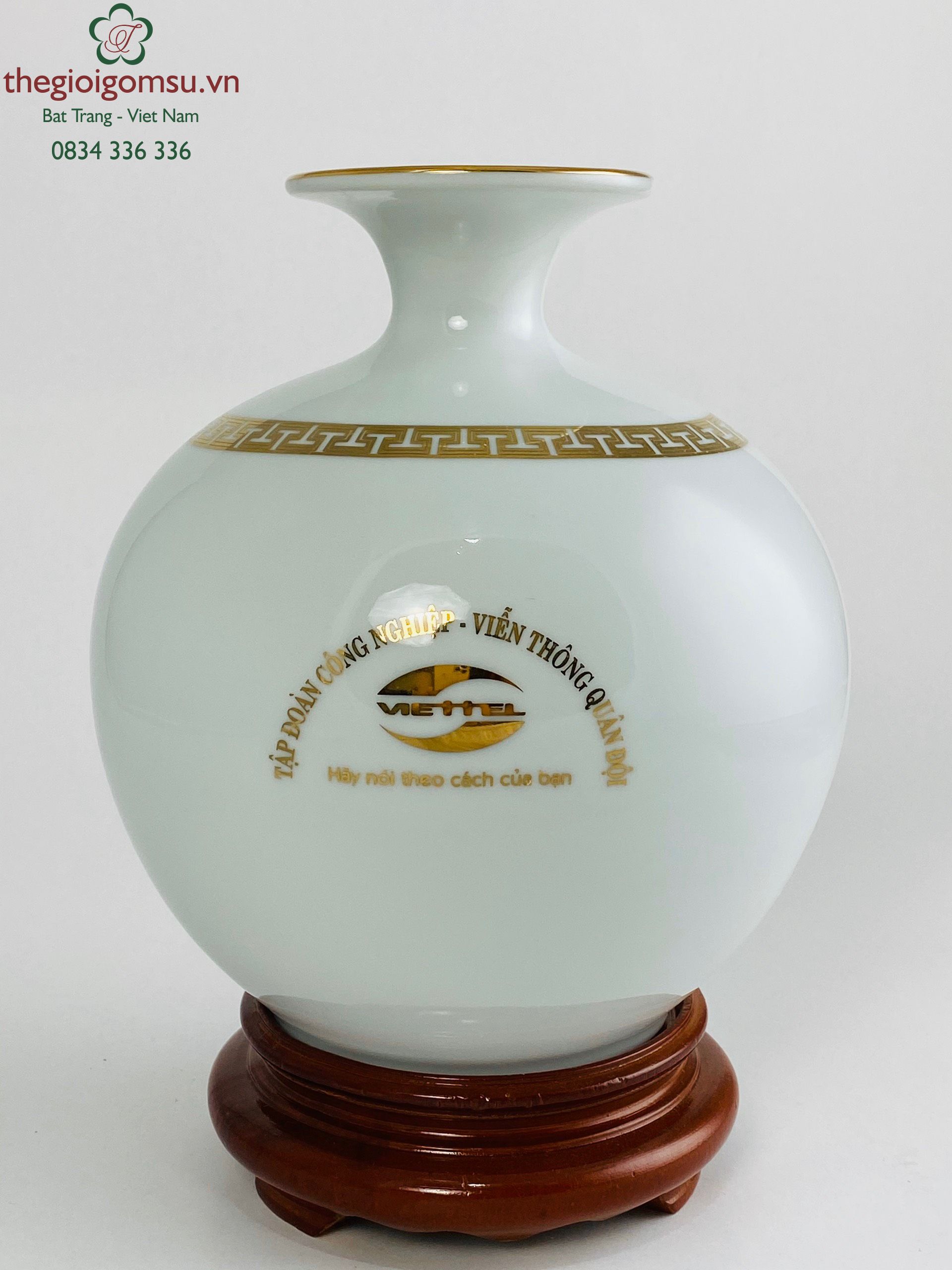 Bình Hút Tài Lộc  in logo theo Hợp Đồng