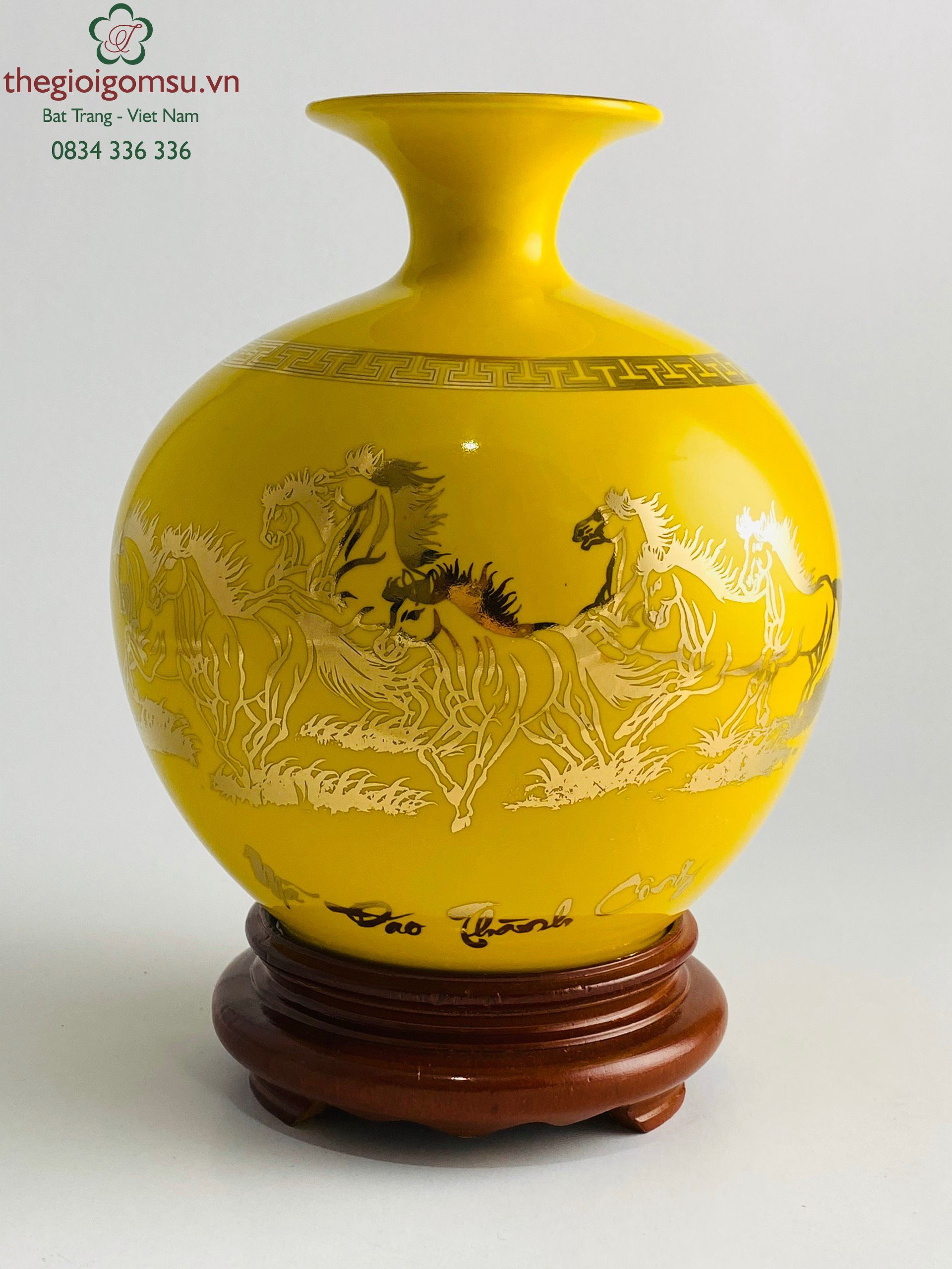 Bình Hút Tài Lộc  in logo theo Hợp Đồng