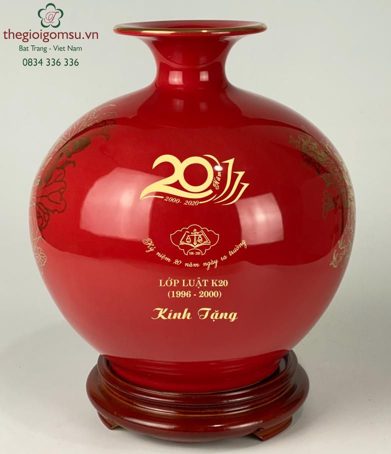 Bình Hút Tài Lộc  in logo theo Hợp Đồng