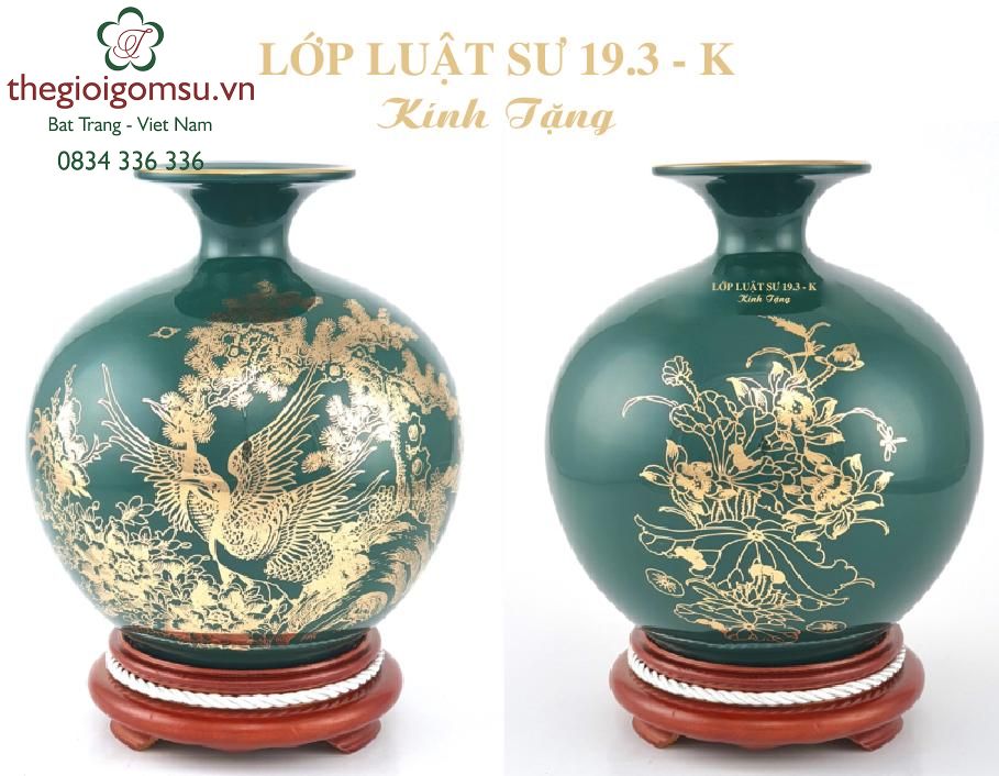 Bình Hút Tài Lộc  in logo theo Hợp Đồng