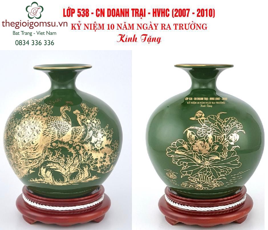 Bình Hút Tài Lộc  in logo theo Hợp Đồng