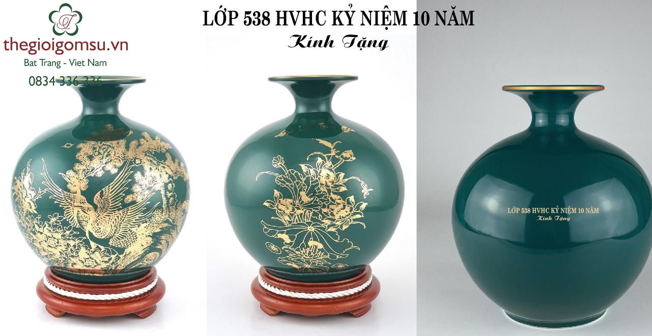 Bình Hút Tài Lộc  in logo theo Hợp Đồng