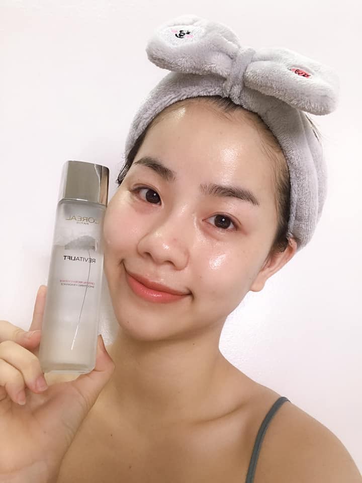 Kết quả hình ảnh cho Dưỡng Chất căng mướt da Revitalift Crystal L'oreal 130ml\