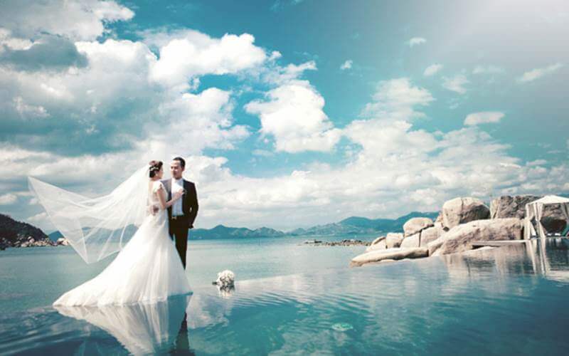 Album cưới chụp tại Tràng An ninh Bình