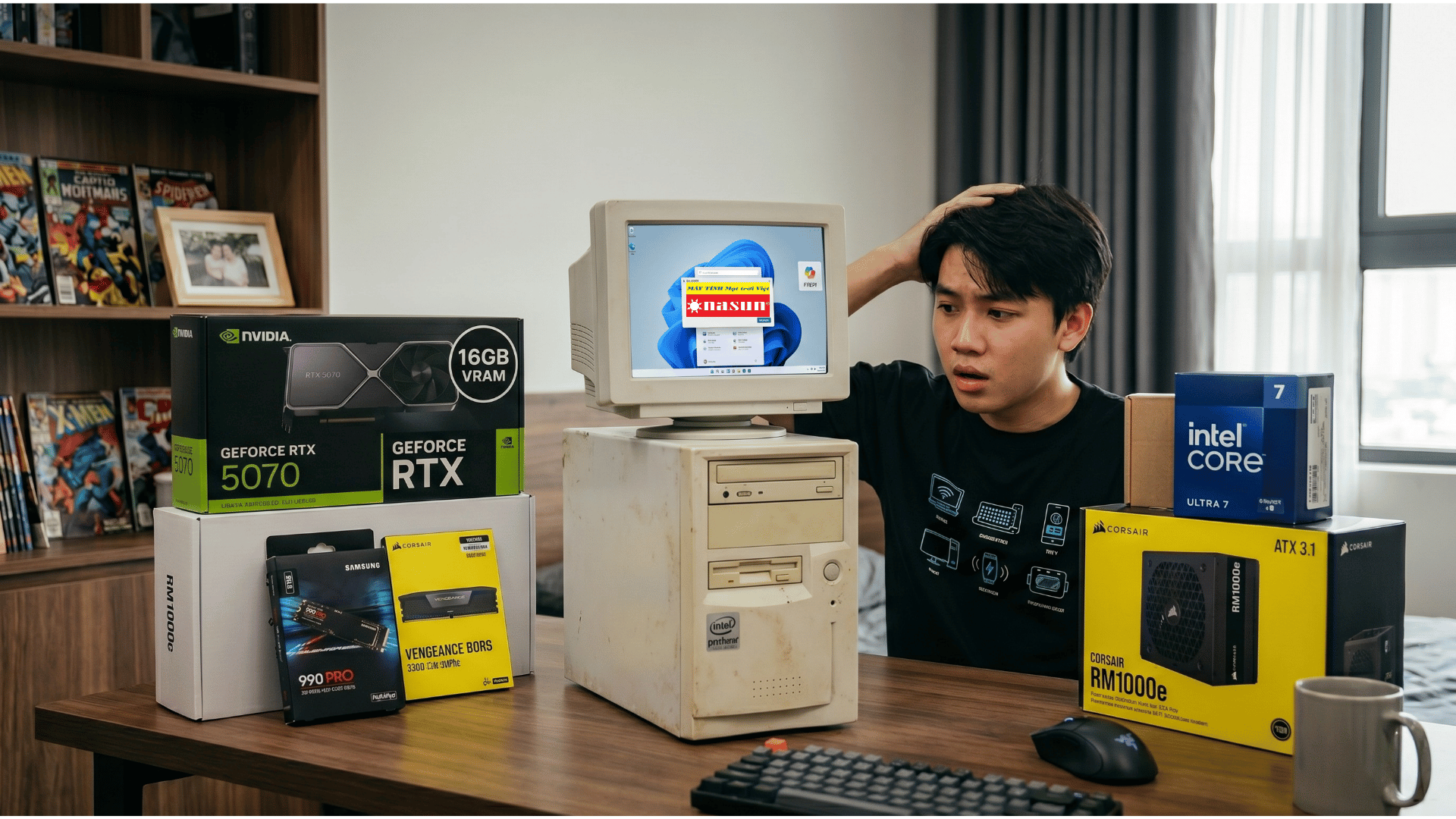 TOP 5 LINH KIỆN PC ĐÁNG NÂNG CẤP NHẤT 2026: ĐỪNG ĐỂ PC CỦA BẠN THÀNH 