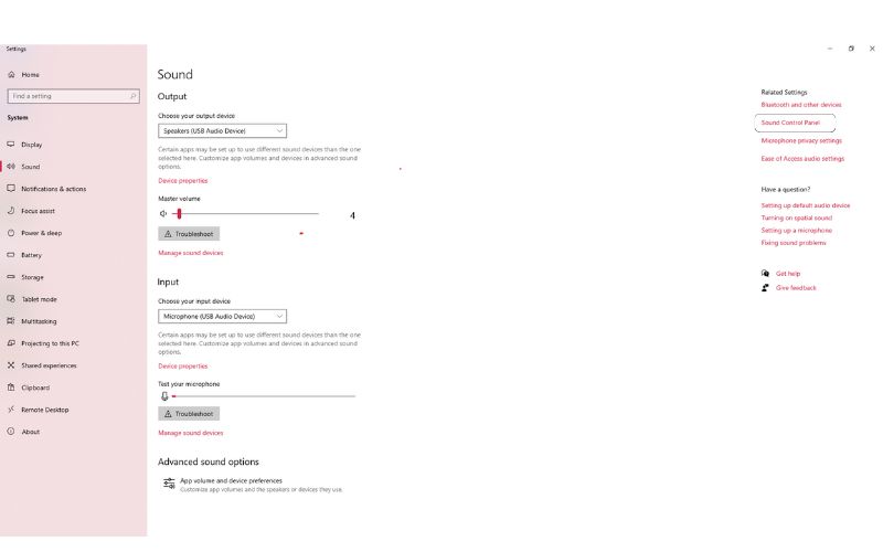 cắm tai nghe USB nghe được nhưng micro không dùng được
