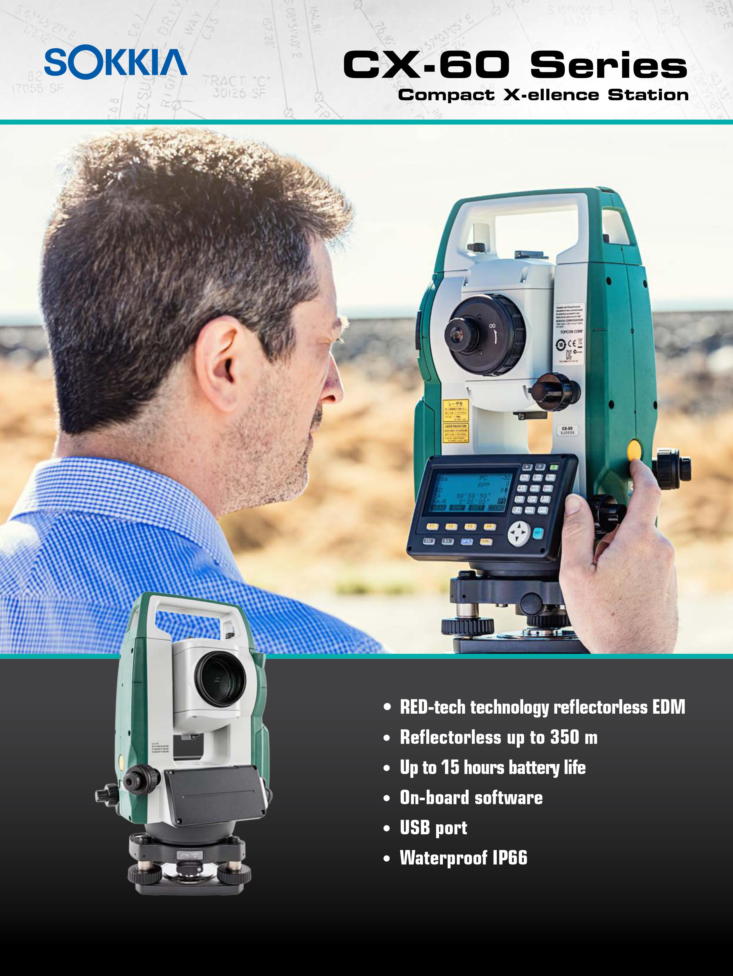 MÁY TOÀN ĐẠC SOKKIA CX62 CÔNG TY TNHH MTV VẬT TƯ THIẾT BỊ HOÀNG MINH