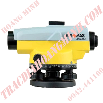Máy thủy bình GeoMax ZAL232 chuyên dụng, hỗ trợ đo cao độ chính xác trong thi công công trình dân dụng và kiểm tra độ cao hiện trường