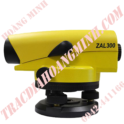 Máy thủy bình GeoMax ZAL300 chuyên dụng, cho kết quả đo cao trình chính xác trong khảo sát xây dựng và đo đạc địa hình ngoài trời