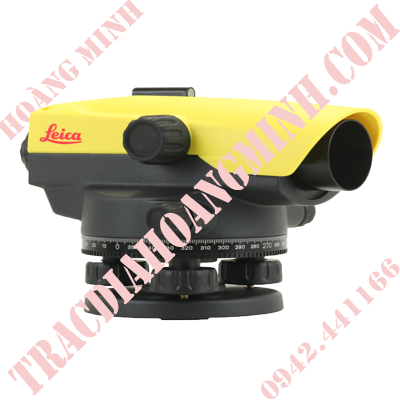 Máy thủy bình Leica NA520 chính xác cao, phóng đại 20x, phù hợp đo cao độ ngoài trời trong điều kiện khắc nghiệt