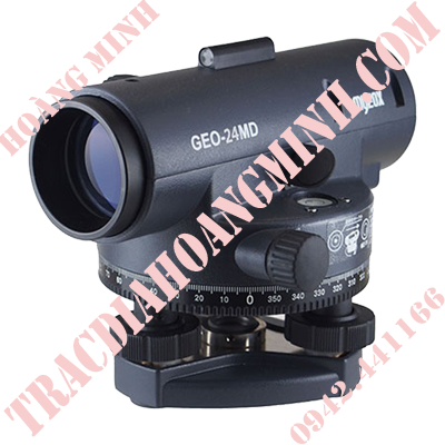 Máy thủy bình Myzox GEO-24MD chuyên dụng, hỗ trợ đo cao trình chính xác trong xây dựng nền móng và kiểm tra mặt bằng hiện trường
