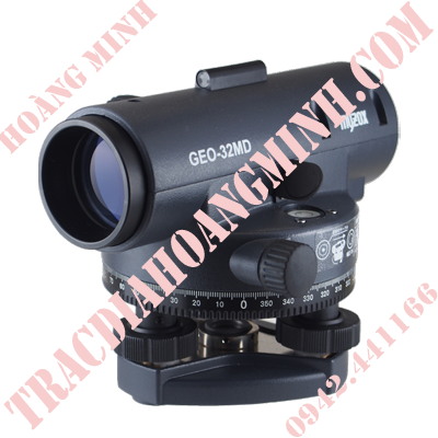 Máy thủy bình Myzox GEO-32MD chuyên dụng, mang lại kết quả đo cao trình chính xác trong các dự án khảo sát và xây dựng ngoài trời