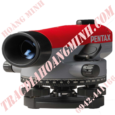 Máy thủy bình Pentax AP-228 chuyên dụng, hỗ trợ đo đạc cao trình hiệu quả trong các công trình xây dựng và khảo sát địa chất ngoài trời