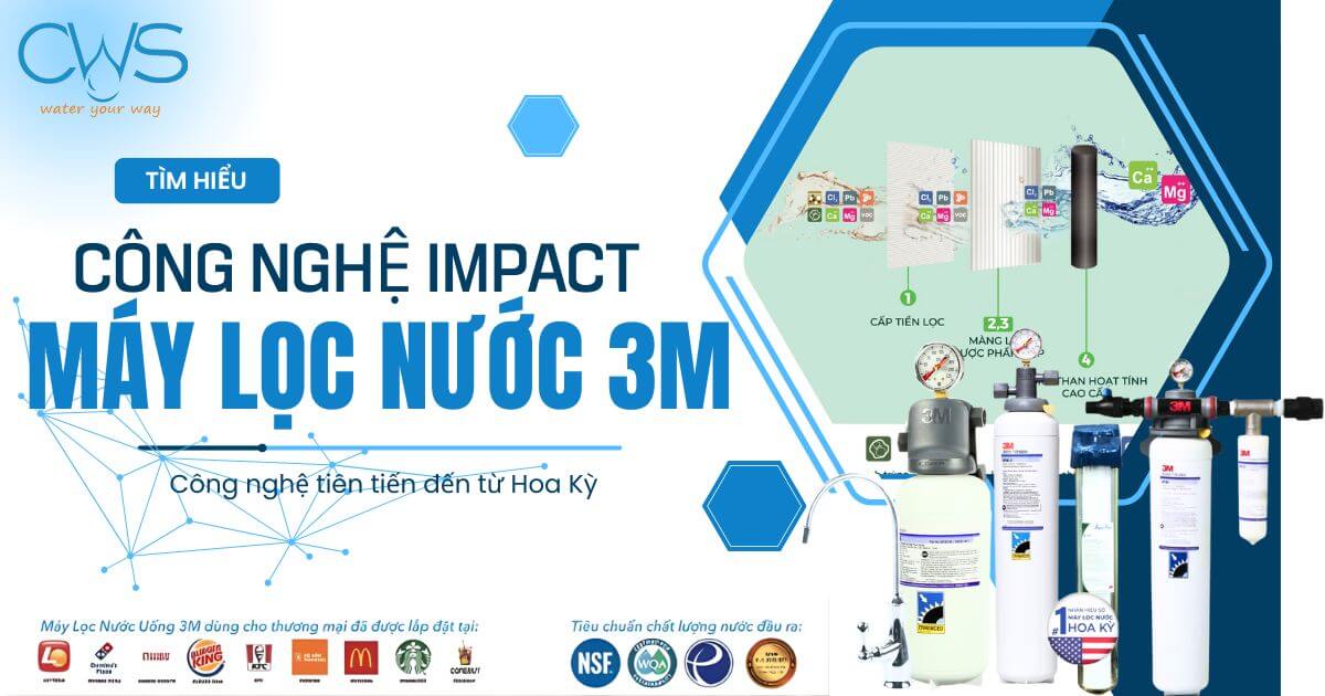 Công Nghệ IMPACT 3M Có Lọc Sạch Nước Không? Khám Phá Ngay