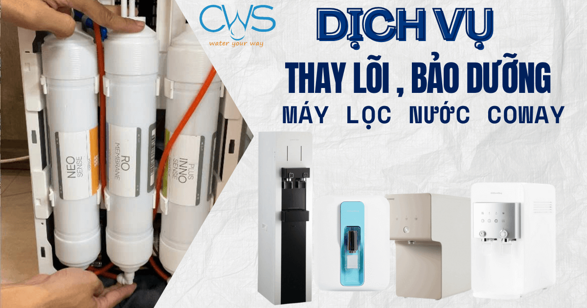 Dịch Vụ Thay Lõi Và Bảo Dưỡng Máy Lọc Nước Coway Tại TP.HCM