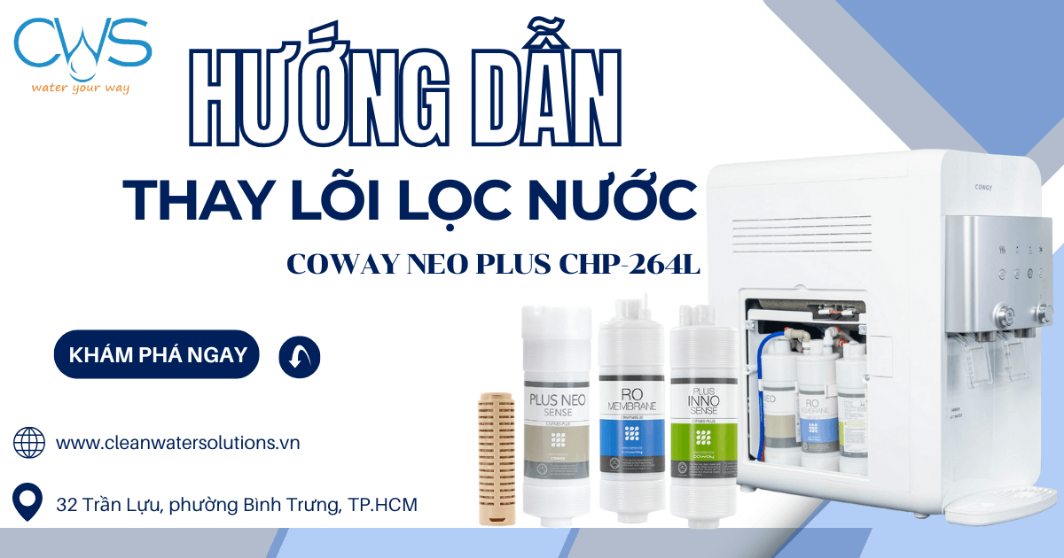 Hướng Dẫn Thay Lõi Máy Coway Neo Plus-264L
