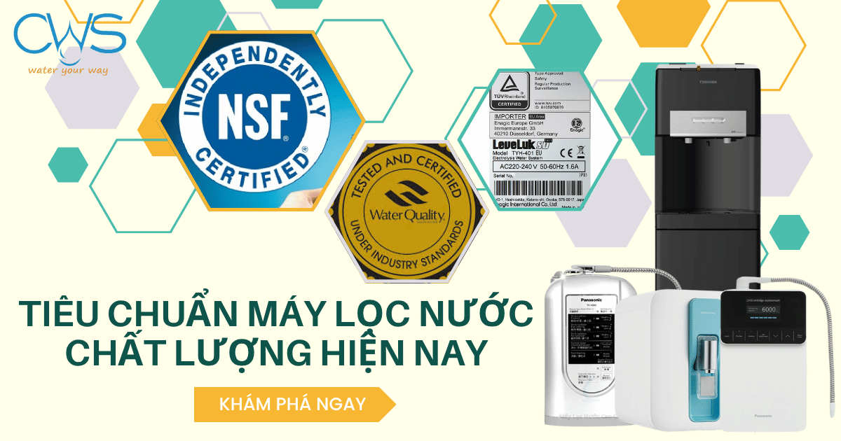 Tiêu Chuẩn Máy Lọc Nước Chất Lượng Trên Thế Giới - Xem Ngay