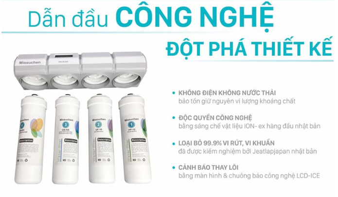 Máy lọc nước Nano + UF Missuchen