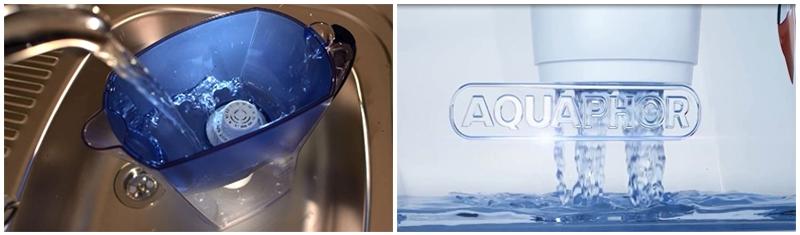 Bình lọc nước Aquaphor Premium đồng hồ điện tử