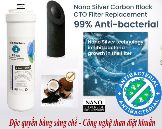 Máy lọc nước Nano + UF Missuchen