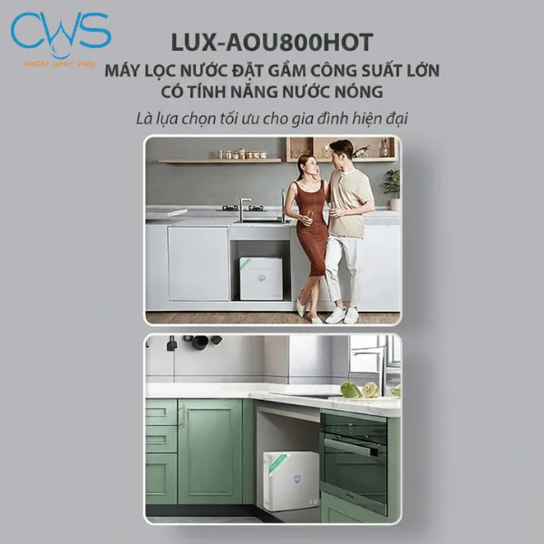 Đánh Giá Máy Lọc Nước AO Smith LUX-AOU800HOT Có Phù Hợp Với Gia Đình Hiện Đại