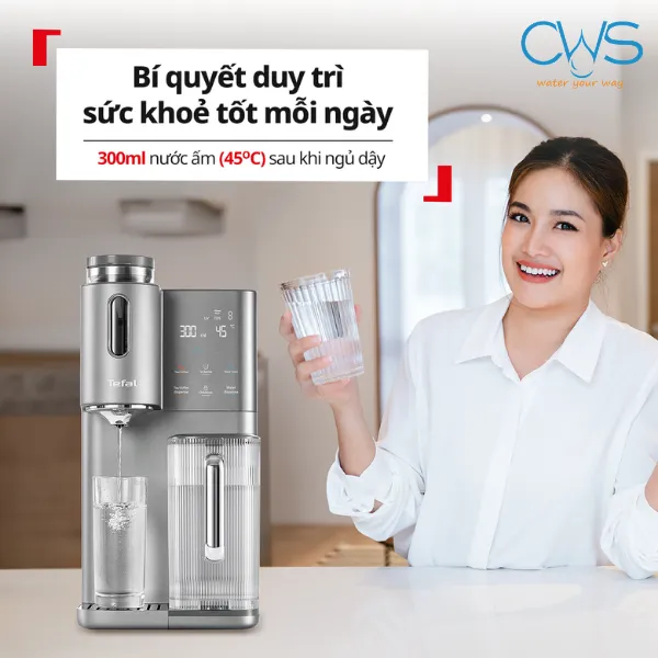 Bí Quyết Sống Khỏe Wellness Với Máy Lọc Nước Tefal BR653BY0