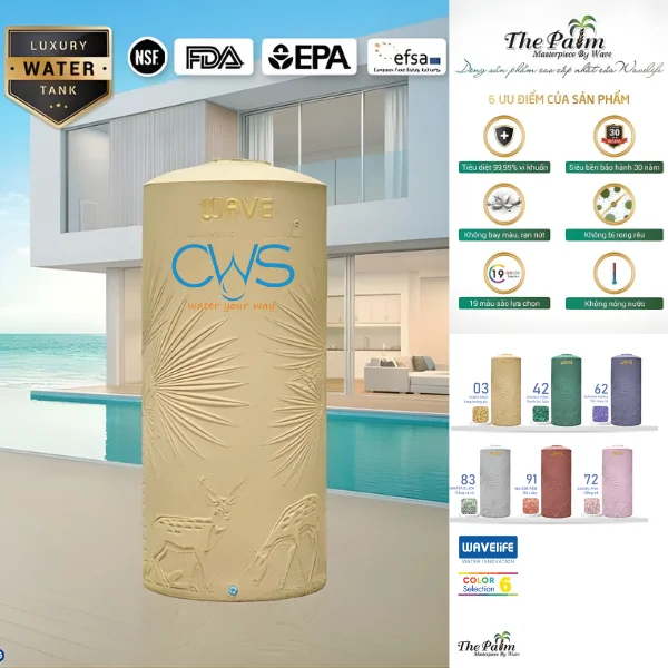 Bồn kháng khuẩn WAVELIFE