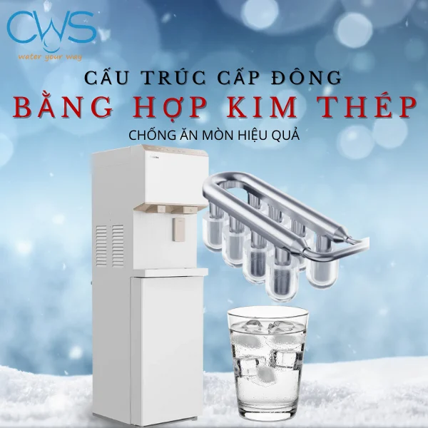 Cấu Trúc Cấp Đông Bằng Hợp Kim Thép Chống Ăn Mòn