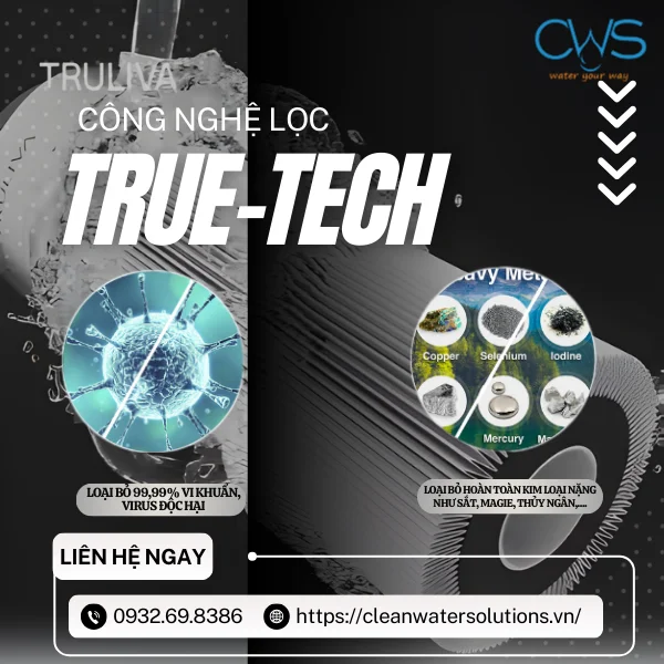 Công nghệ TRUE-TECH độc quyền của thương hiệu Truliva