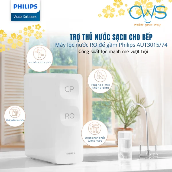 Công Suất Lọc Tối Đa Đạt 90L/h