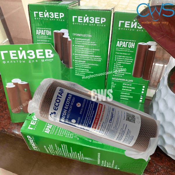 Hình thực tế lõi lọc nước Aragon Bio