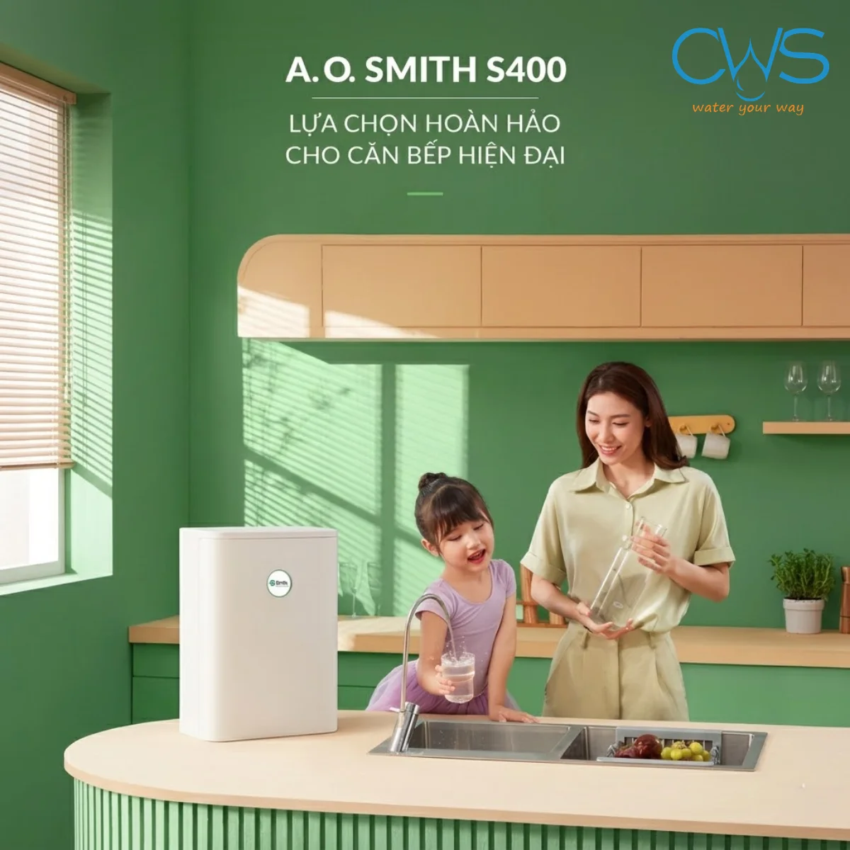 Khám Phá Những Công Nghệ Và Tính Năng Nổi Bật Trên Máy Lọc Nước AO Smith S400