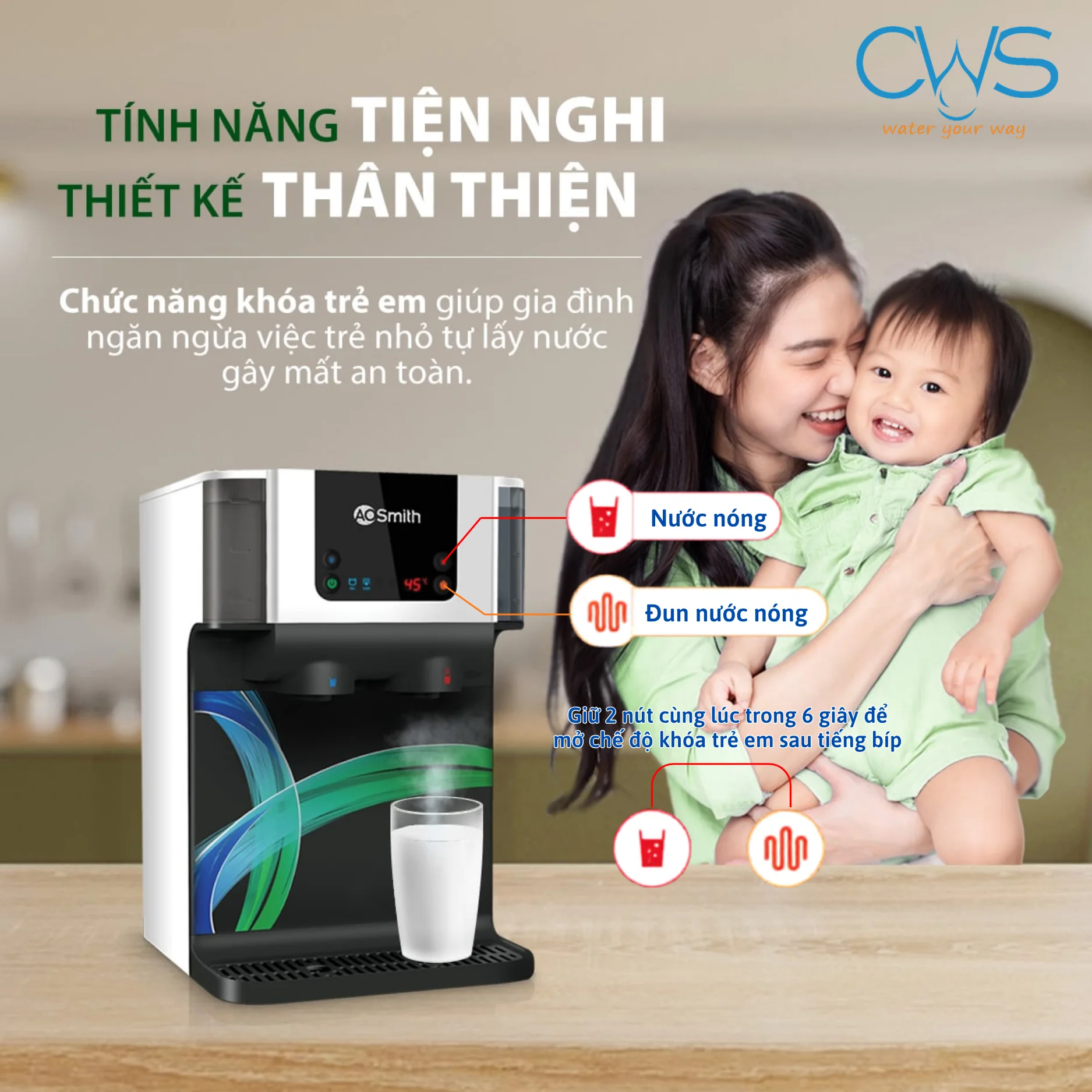 Khóa Trẻ Em Thông Minh Giúp Gia Đình An Tâm Khi Sử Dụng