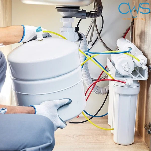 Lắp đặt, khởi động lại máy lọc nước và Theo dõi Vận hành