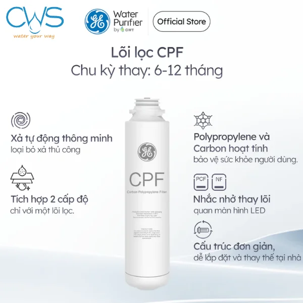 Lõi Lọc PCF (Pre-Carbon Filter)