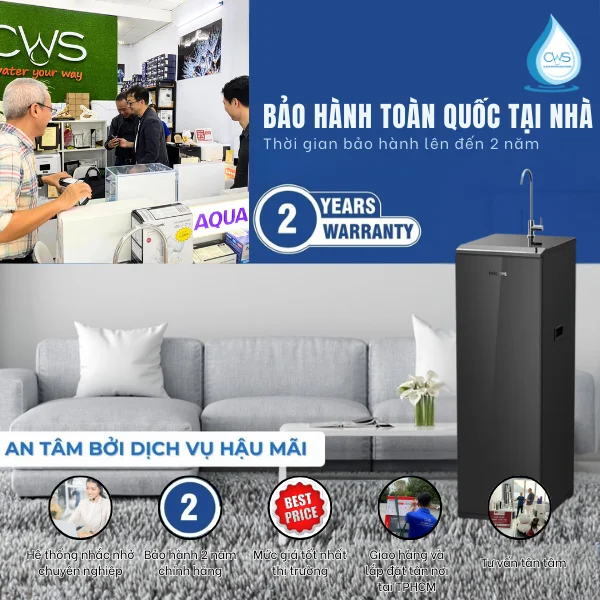 Lợi Ích Thiết Thực Khi Chọn Mua Máy Lọc Nước Philips ADD8911/74 Tại CWS