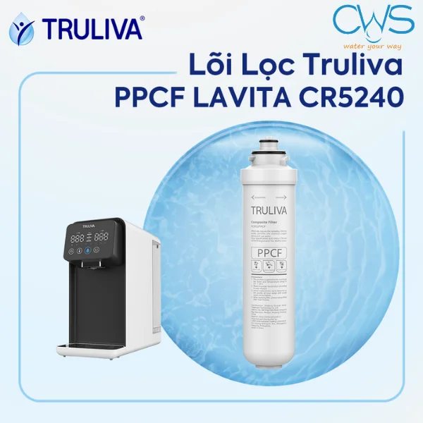 Lõi Lọc Nước Truliva Lavita PPCF Xử Lý Tạp Chất Đầu Vào