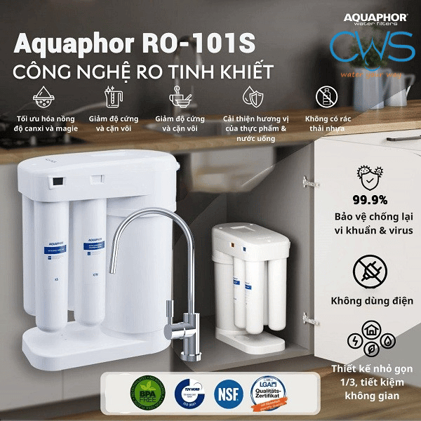 Máy lọc nước RO Aquaphor Morion DWM 101S